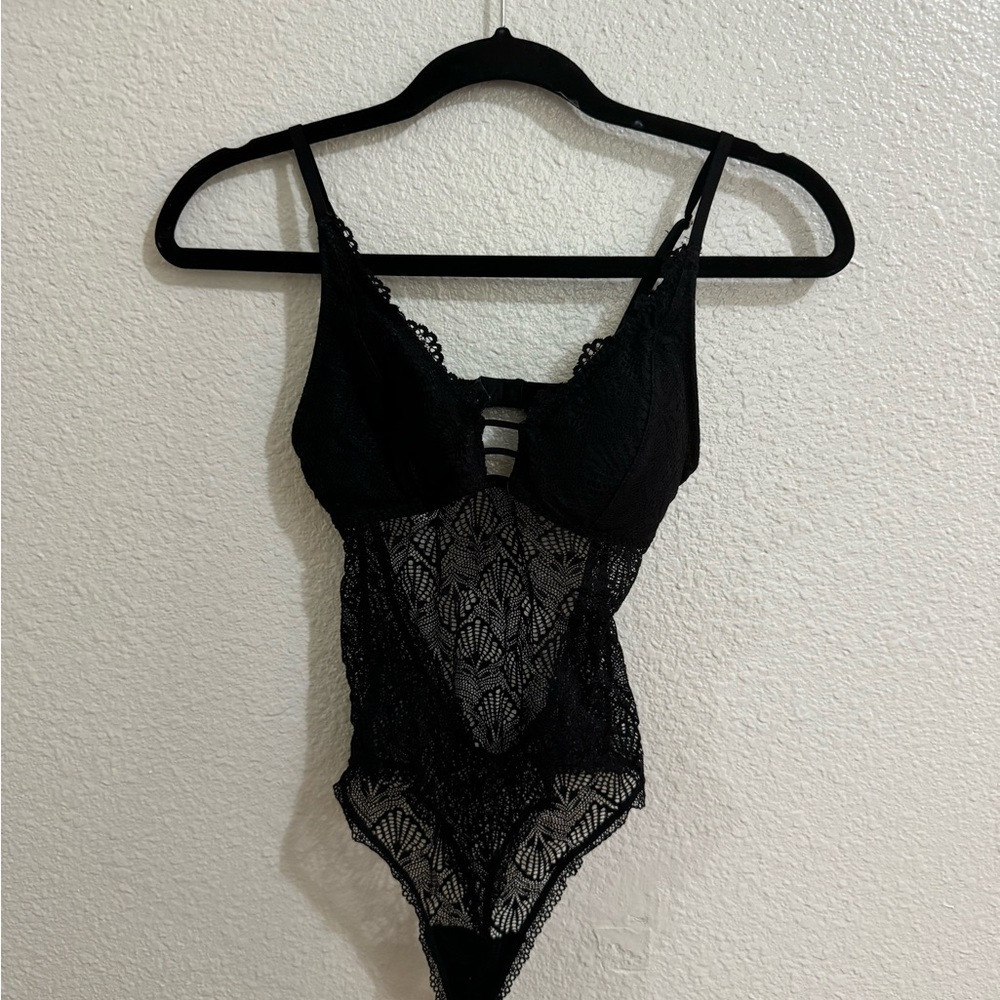 Black Lace Bodysuit